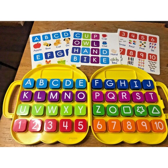 Learning Resources AlphaBee Activity Set Letters Numbers Case Homeschool Bee - Picture 1 of 9